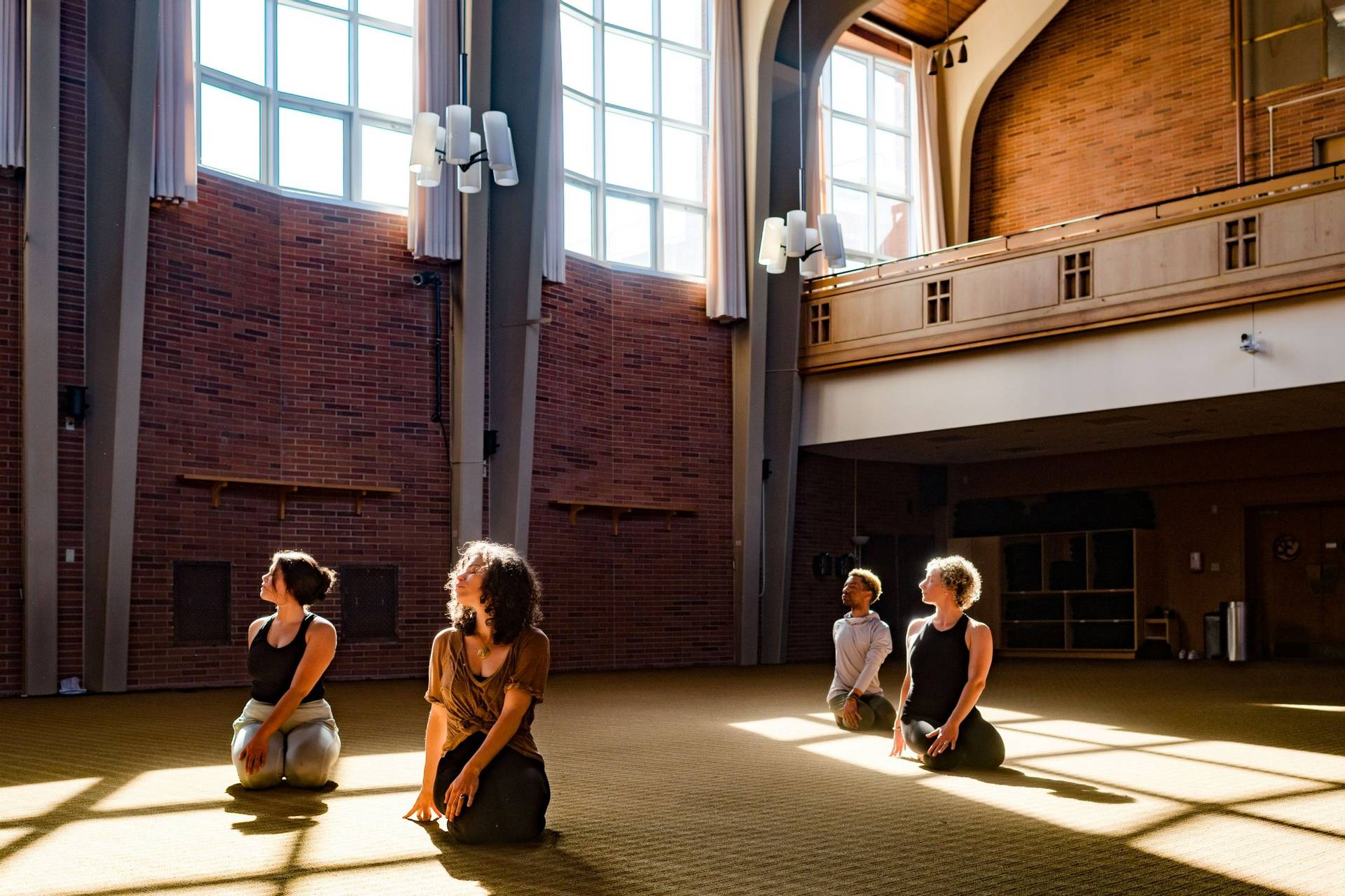 Yoga class Kripalu Center